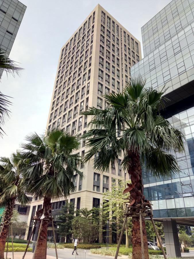 Guangzhou Laiste Aparthotel Science City Greenland Central Plaza Branch - Free Shuttle Bus To Canton Fair Complex During Canton Fair Period Exterior foto